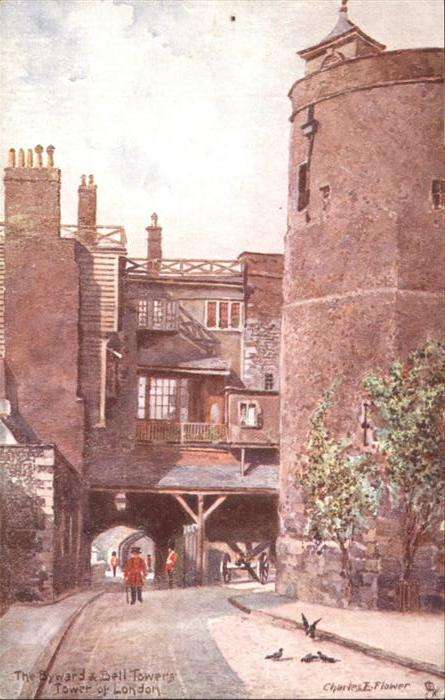 London The Byward a Bell Towers Tower of Londo