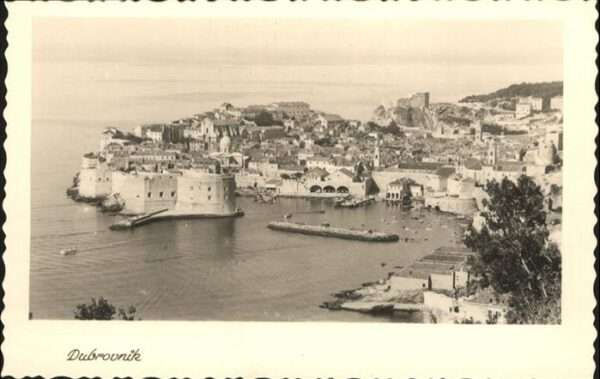 Dubrovnik Ragusa Panoramaansicht