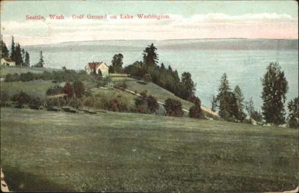 Seattle Golf Ground on Lake Washington