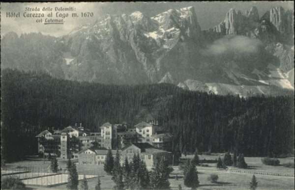 Latemar Hotel Carezza al Lago m. 1670