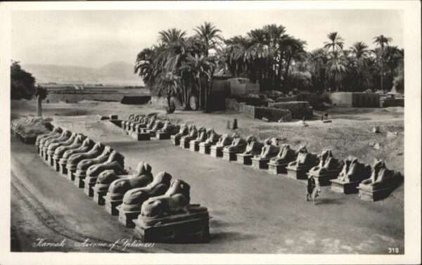 Karnak Egypt Avenue of Sphinxes