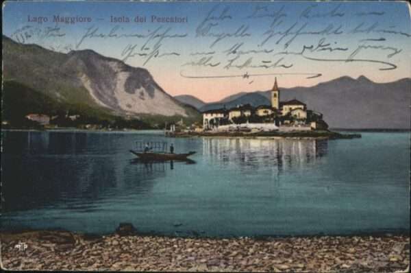 Isola dei Pescatori Lago Maggiore Boot