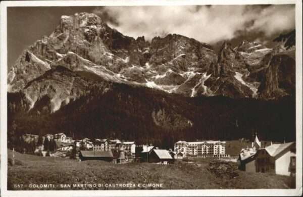 Dolomiten San Martino di Castrozza E Cimone