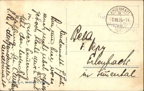 Galenstock Oberalpsee Pass Calmott – Bild 2