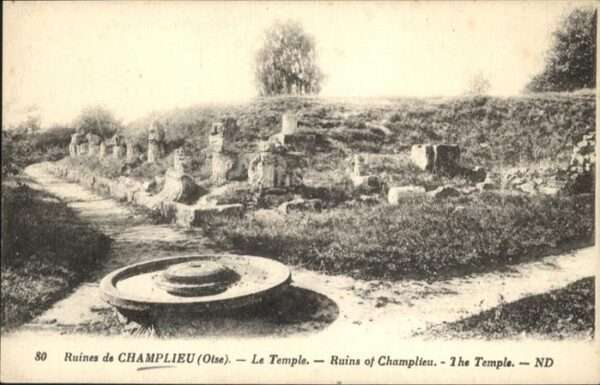 Champlieu Ruines de Champlieu Le Temple