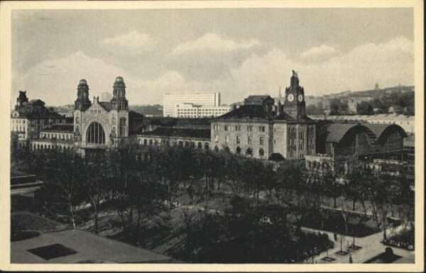 Prag Prahy Prague Hauptbahnhof