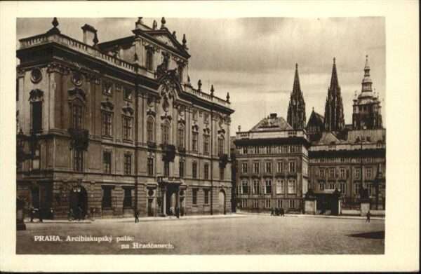 Prag Prahy Prague Erzbischöfliches Palais