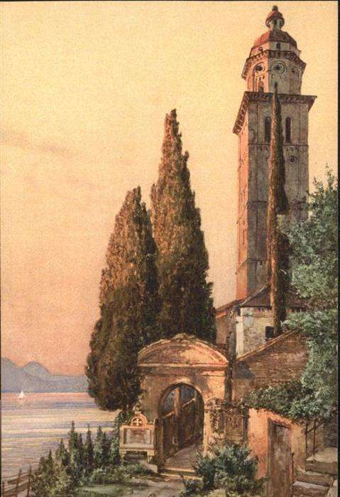 Morcote TI Lago di Lugano A. Veronesi