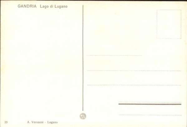 Gandria Lago di Lugano Lago di Lugano A. Veronesi – Bild 2