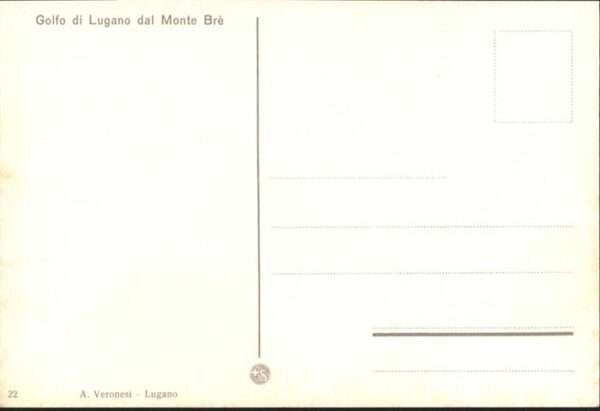 Monte Bre City Golfo di Lugano A. Veronesi – Bild 2