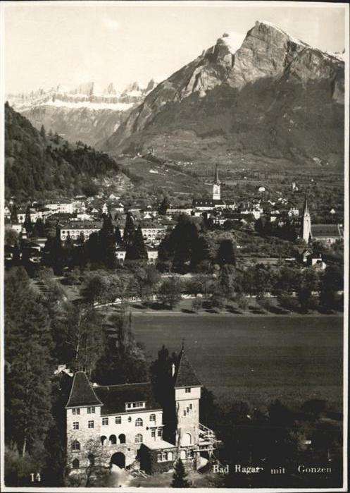 Bad Ragaz Ragatz Gonzern