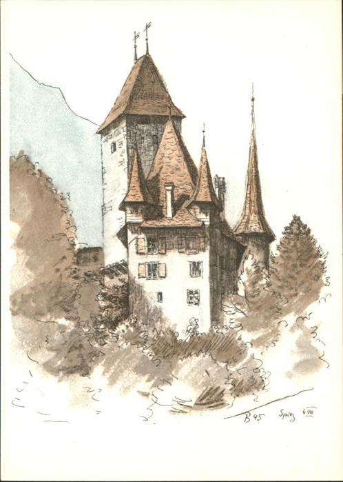 Bern BE Schloss Spiez Berner Oberland