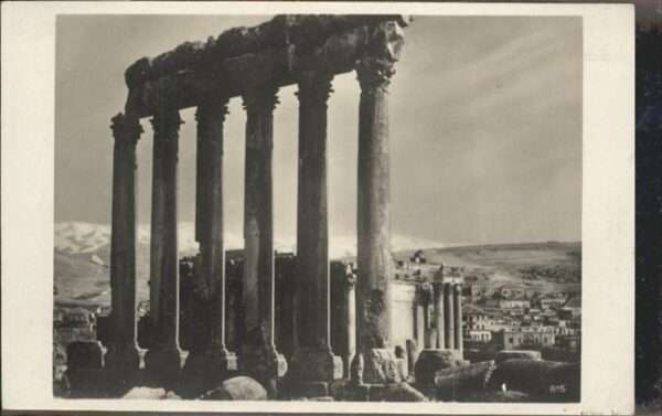 Baalbek Baalbeck Ausgrabungen
