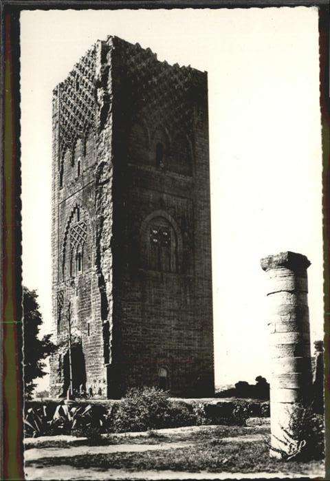 Rabat Marokko La Tour Hassan Burgturm