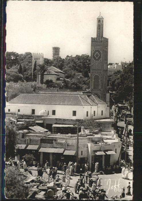 Tanger Tangier Tangiers Le Grand Socco et la Mosquee