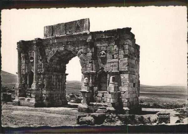 Volubilis Arc de Triomphe Triumphbogen