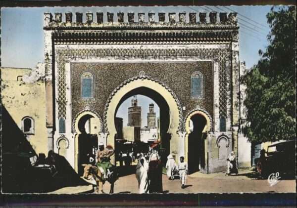 Fes Fez Maroc Fes La Porte Bou Jeloud