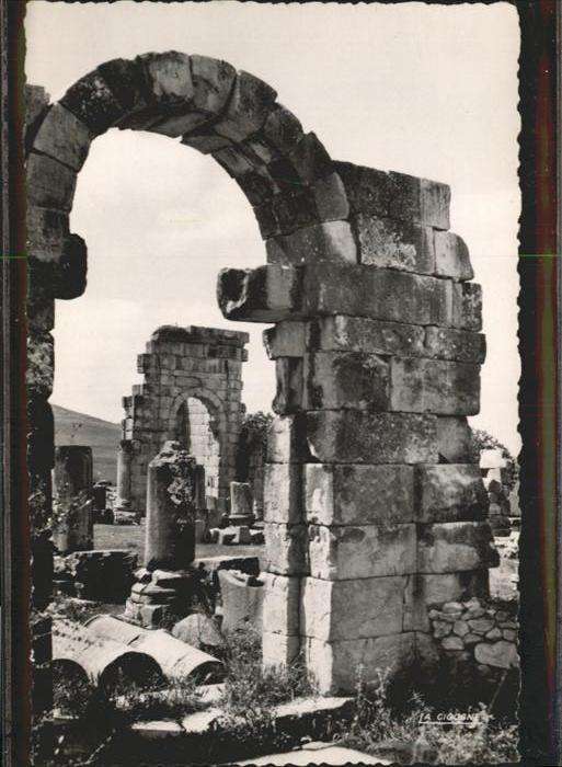 Volubilis Porte Est de la Basilique
