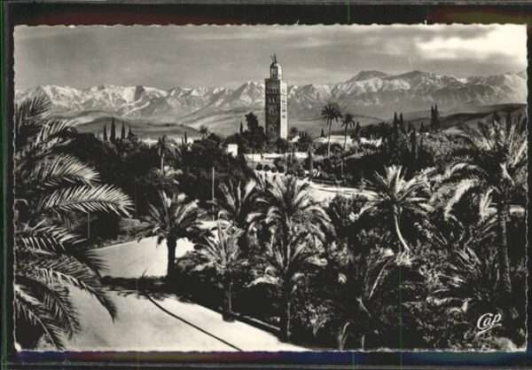 Marrakech La Koutoubia