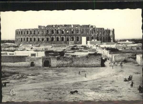 El-Djem Le Colisee et la Ville