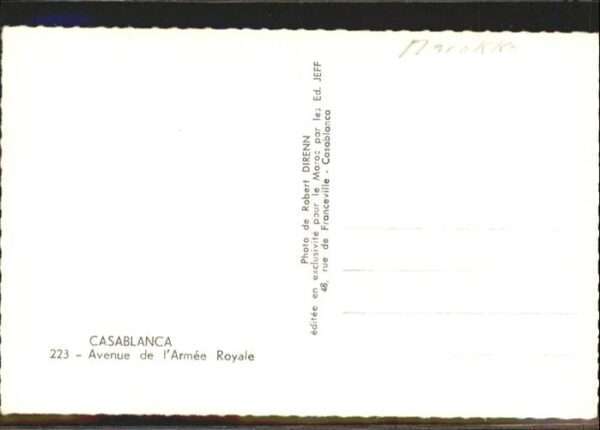 Casablanca Avenue de l Armee Royale – Bild 2