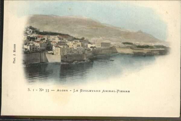 Alger Algerien Le Boulevard Amiral-Pierre