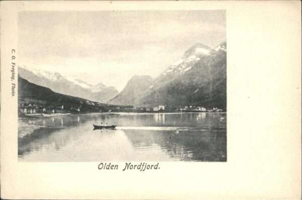 Nordfjord Norwegen Olden Boot
