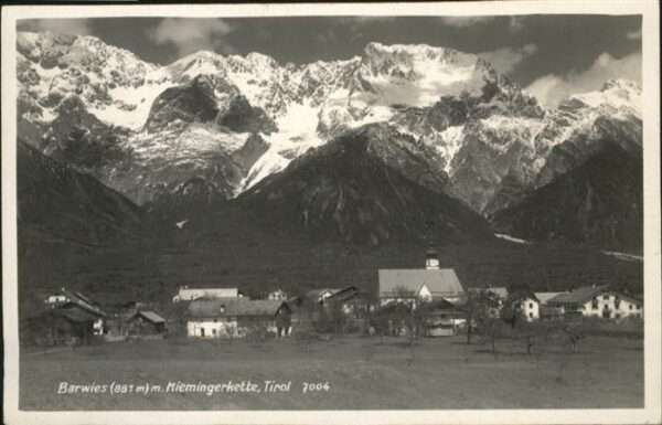 Mieming Barwies Miemingerkette Tirol