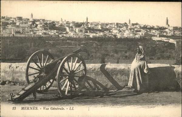 Meknes Vue Generale Kanone