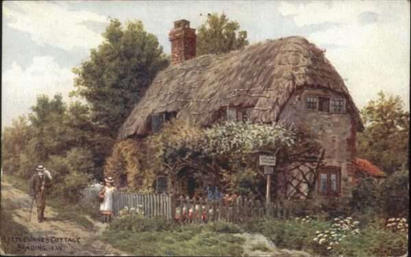 Brading & St Helens Littel Jane&# s Cottage Brading i. W. K