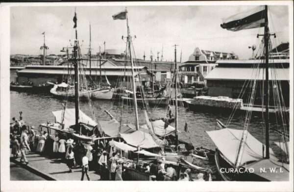 Curacao Niederlaendische Antillen Schooner Market