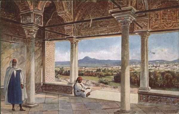 Tunis Vie prise di Belvedere Aussicht