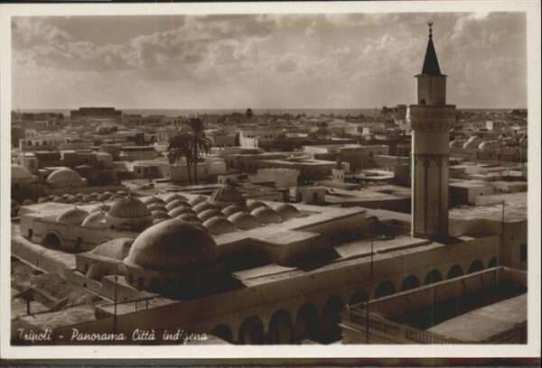 Tripoli Libyen Panorama Citta indigena