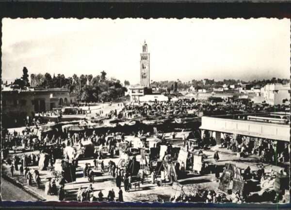 Marrakech La Place Djemaa El Fna Markt