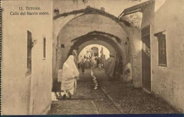 Tetuan Calle del Barrio moro