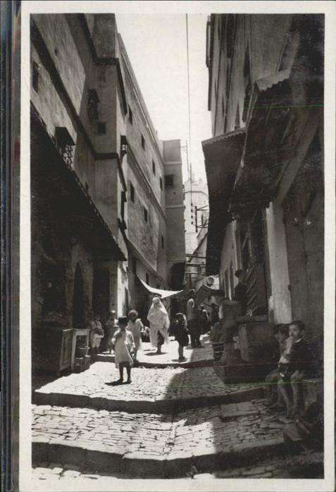 Alger Algerien Gasbah Rue Djamáa Saffir