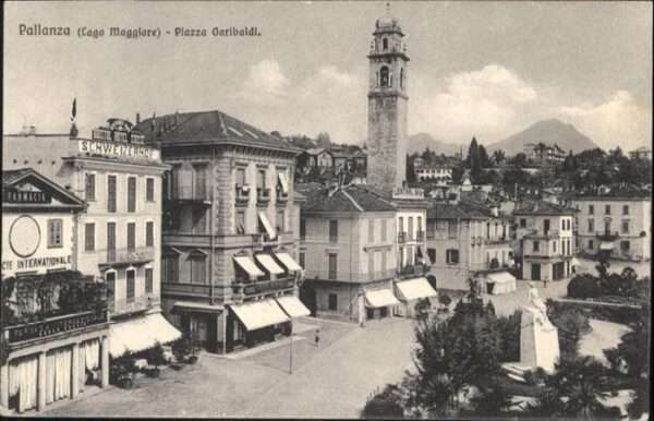 Pallanza Lago Maggiore Plazza Garibaldi