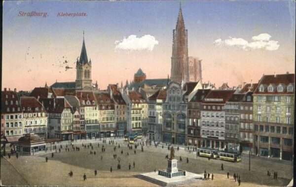 Strasbourg Alsace Kleberplatz