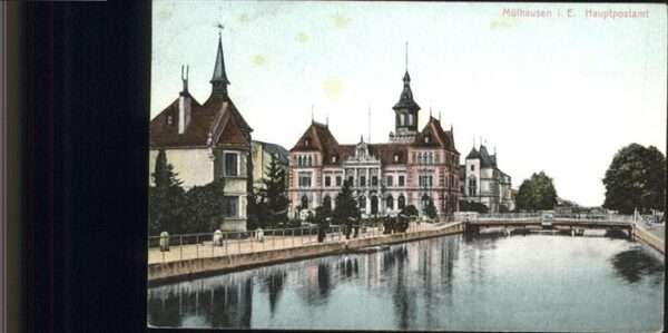 Mulhouse Muehlhausen Hauptpostamt