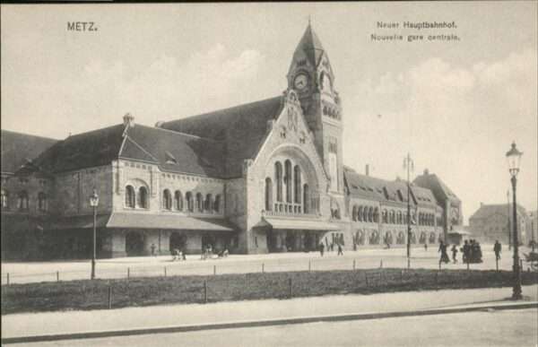 Metz  57 Moselle Neuer Hauptbahnhof