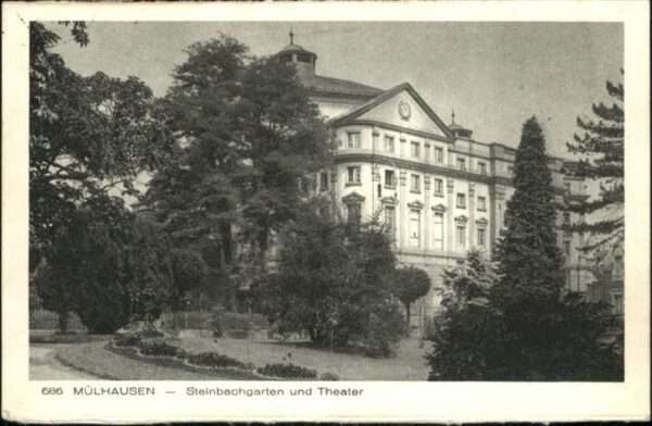 Mulhouse Muehlhausen Steinbachgarten
Theater