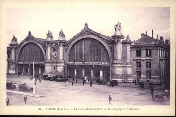 Tours Indre-et-Loire Gare Monumentale