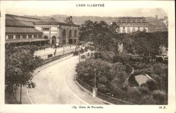 Lyon France Gare de Perrache