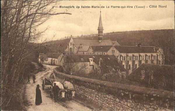 La Pierre-qui-Vire 71 Saone-et-Loire Monastere de Saint-marie-de La Pierre-q