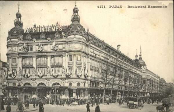 Paris Boulevard Haussman
