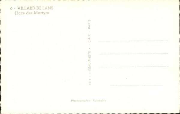 Villard-de-Lans Place des Martyrs – Bild 2