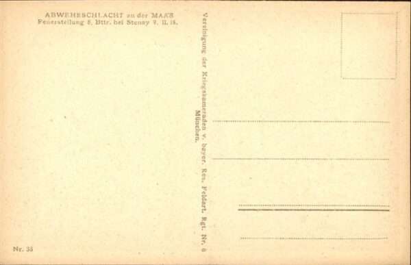 Stenay Abwehrschlacht an der Maas 1918 – Bild 2