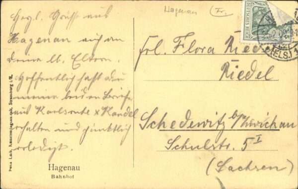 Hagenau Elsass Bahnhof – Bild 2