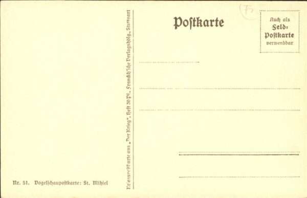 Saint-Mihiel Landkarte – Bild 2