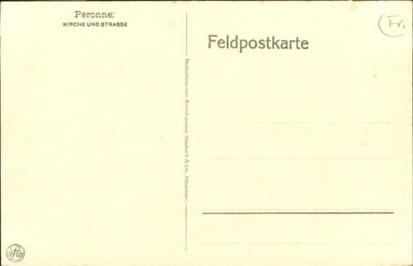 Peronne 80 Somme Kirche – Bild 2